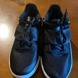 Black boys Nike basketball shoes